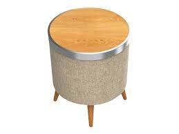 Sinox Bluetooth-højttaler og bord i lyst træ (SXBT3500) - Bluetooth